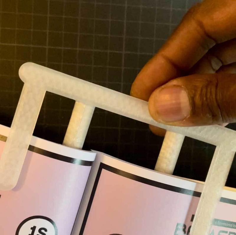 The Perfect Book Comb / Book Opener V2 by FPV Guidebook 