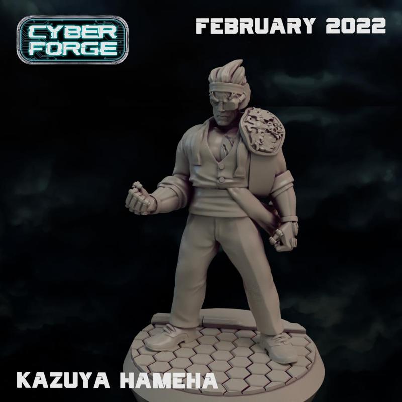 Cyber Forge Cyber Fist Tournament Kazuya Hameha Champion