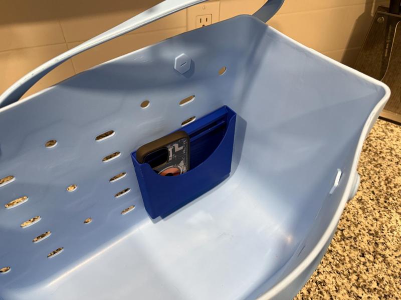 Tote Bag Phone Holder–Designed for Bogg-Style Bags