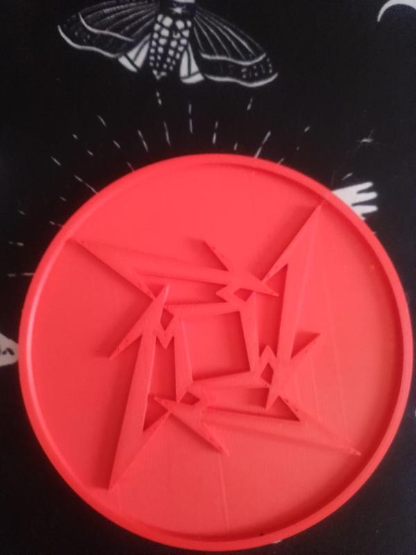 sous verre metallica