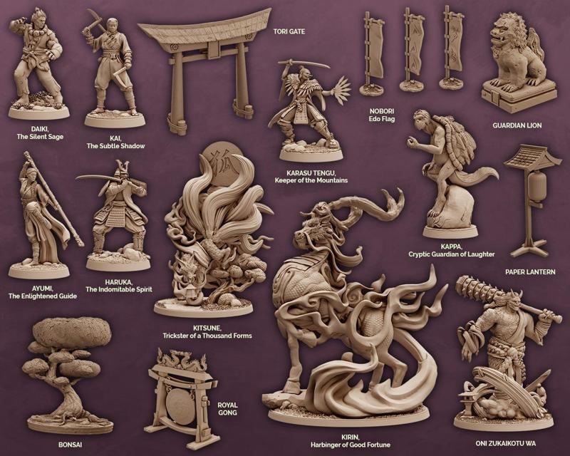 Amaterasu Warriors - Full Pack