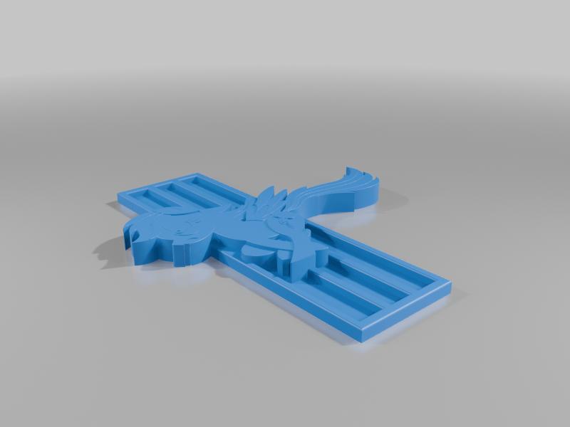 Rainbow Dash Mustang Logo