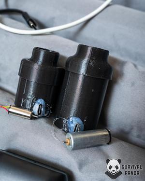 Ultralight sleeping pad inflator