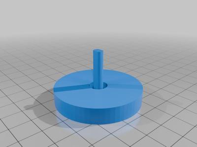 Stuidica robotics wheel hub adapter for rubber wheels