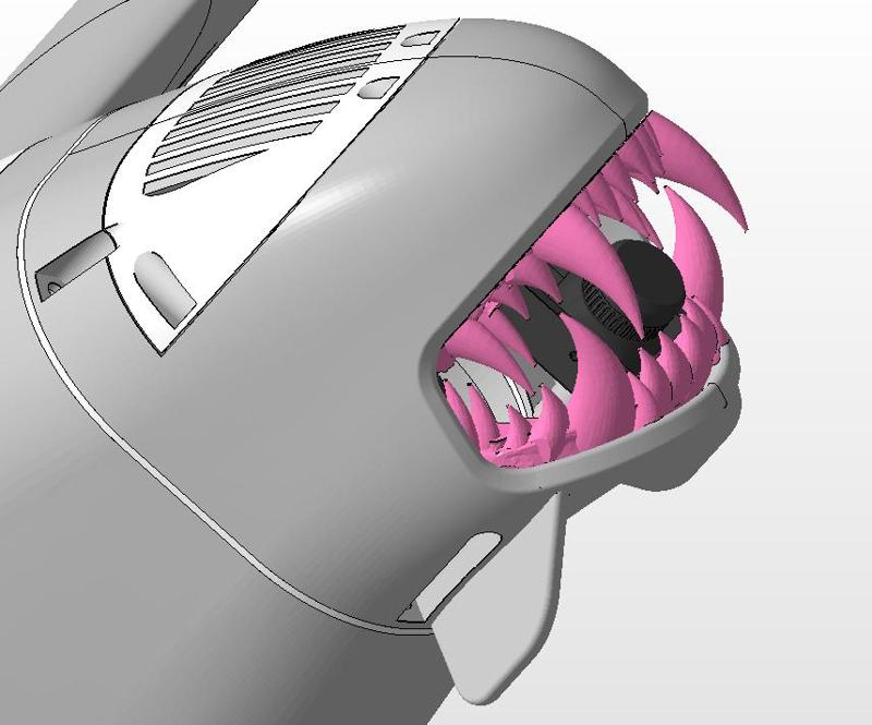 Fangs for Flightory Talon-1400-V2 