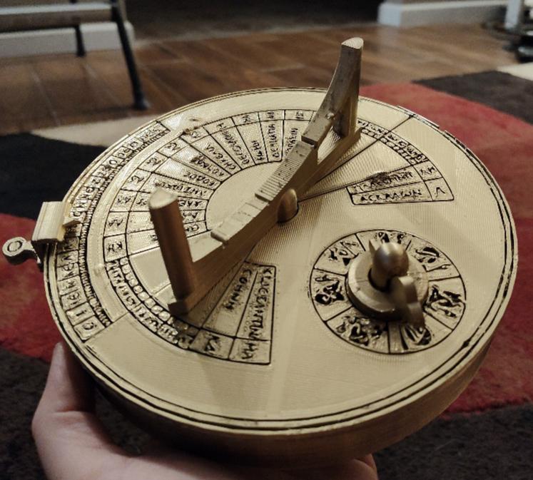 Byzantine Sundial Calendar
