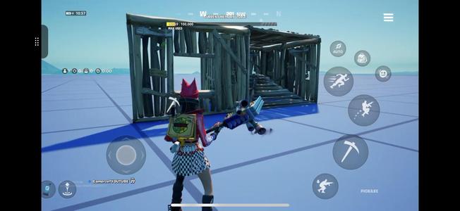 Fortnite fall boxed with a cone in it (and a widow with it)