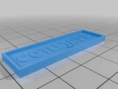 Cotletavia Train Depot Signboard 1:24 G scale