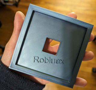 Roblox logo Coaster (But it is legally distinct)