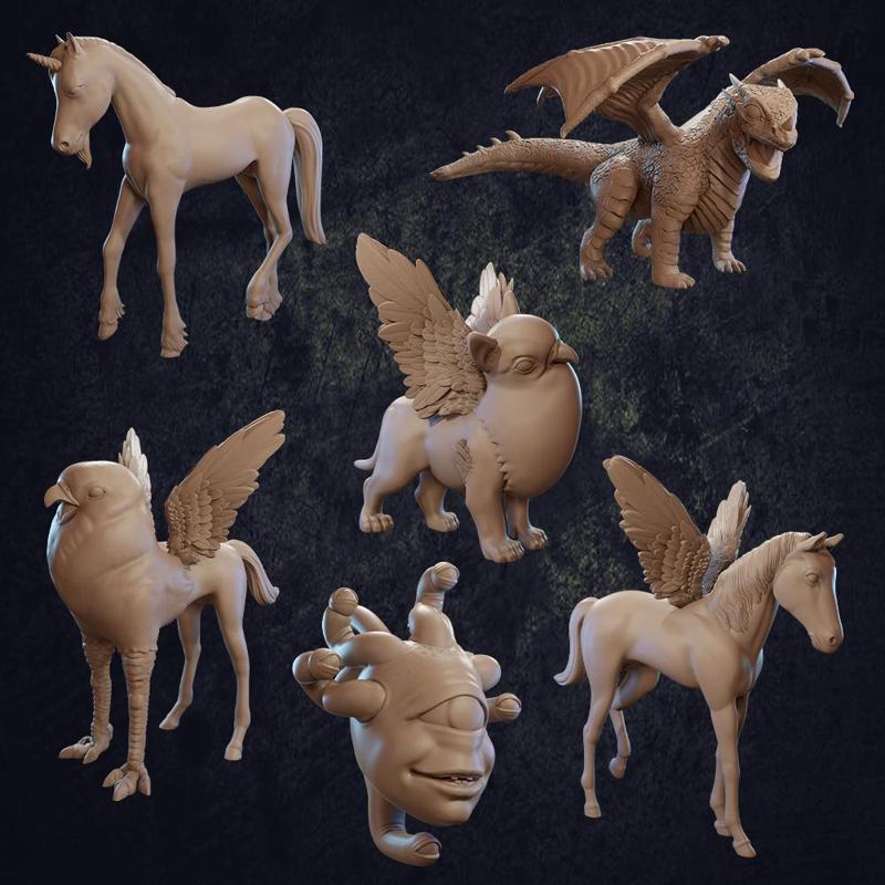 Baby Monsters pack - Presupported