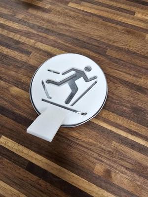 Stencil for Cross-Country ski trails