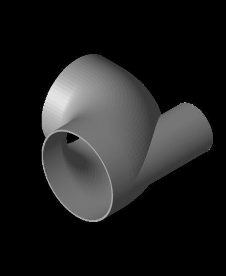 Y splitter 100 to 100+50 mm.stl