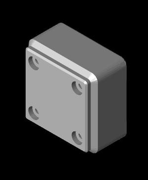 Gridfinity CR2450 battery holder