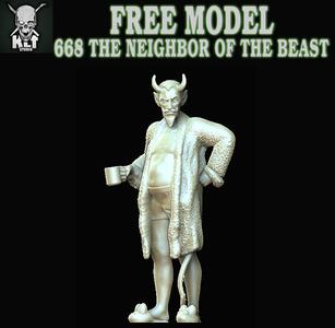 668 Followers Free Model : The Neighbor of the Beast