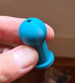 Otovent type of tool to train frenzel technique in diving