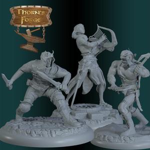 Adventurer's Pack : A 32mm / 75mm Miniature Collection