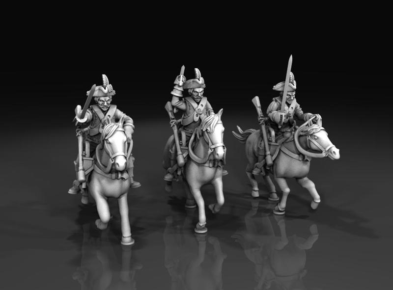 7 years war prussian Curasiers