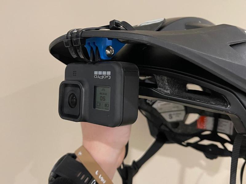 FOX Bike Helmet GoPro mount