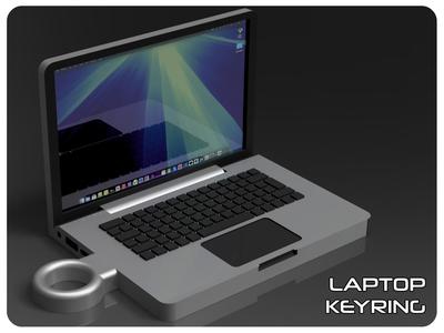 Laptop Keyring