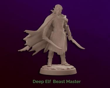 Deep Elf  Beast Master - Drow Ranger
