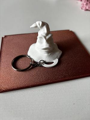 Sorting hat harry potter keychain