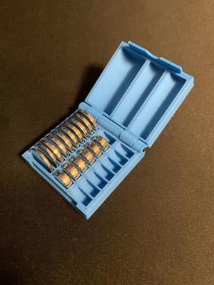 Button cell box CR2032-LR44 without screws