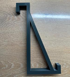 Universal Fence Hook for Double Wire Mesh Fences