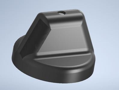 Basic knob for machines