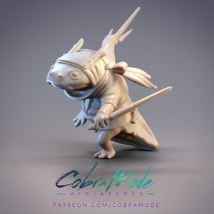 Salamander Ninja - Hatsuharu, Hanzaki Ninja (Swordbreaker) (Pre-Supported)