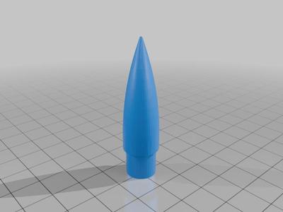 50 cal bullet w motor adaptor for sanding