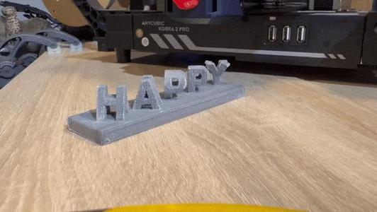 Happy Angry text flip and desktop mood