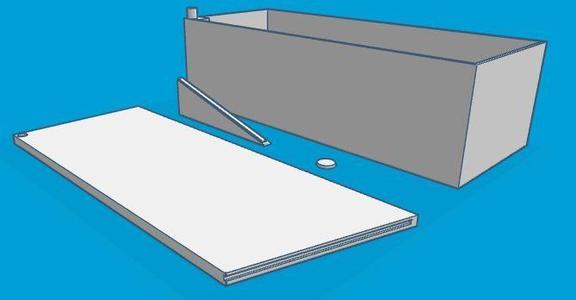 estuche plegable