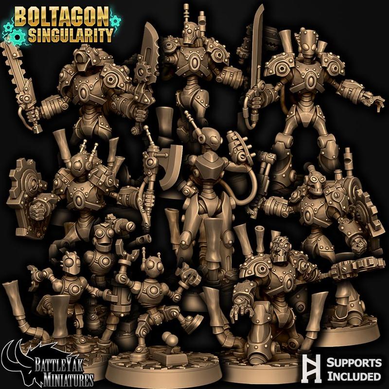 Boltagon Singularity Character Pack