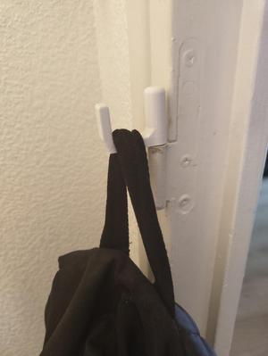 Door hinge hook