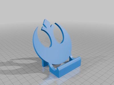 Star wars Rebel phone stand