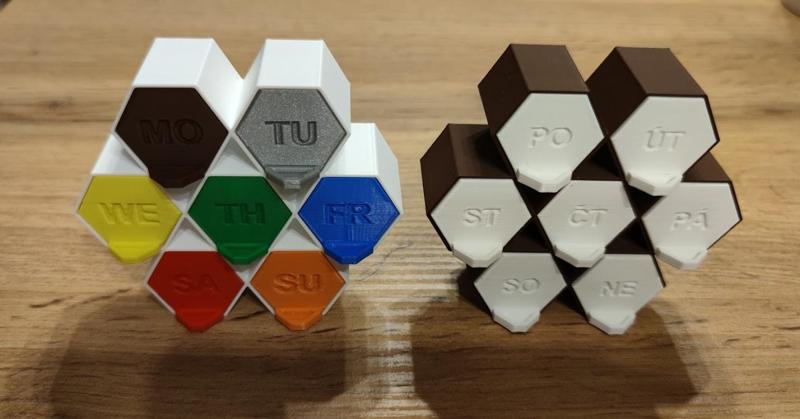 Pill Box Weekly - Sortér na léky -  týdenní