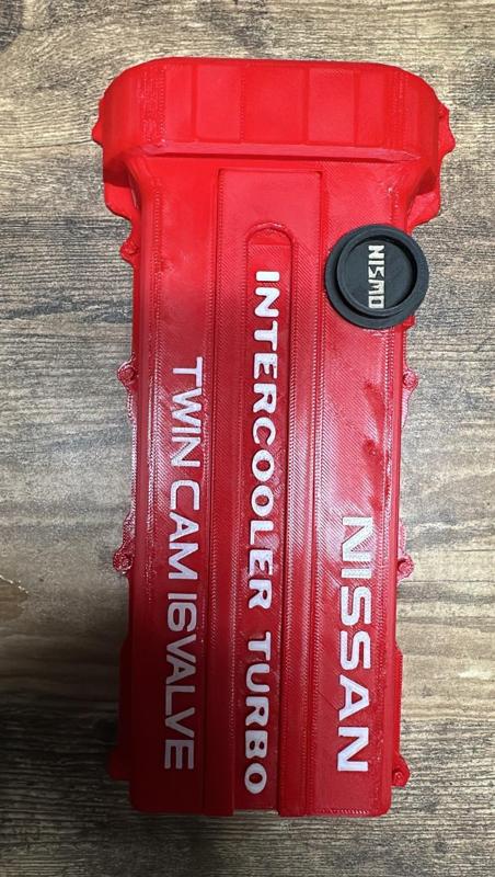nissan sr20 valve cover wall art/oil caps