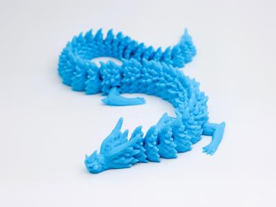 Articulated Ice Dragon- Spiky Edition