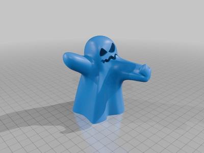 The swearing ghost tea light - STL