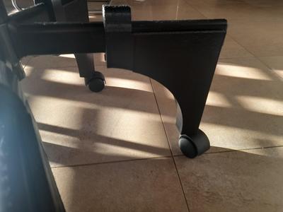 office chair (Ikea) height upgrade 