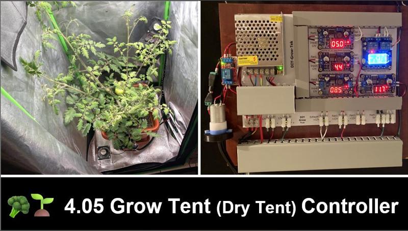4.05 - Grow Tent Setup for Fruiting and Flowering Medical Cannabis