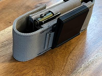 Leatherman nylon sheath horizontal carry belt clip