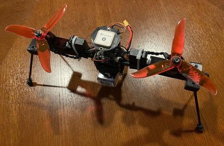 Bicopter Drone RC Ardupilot / Betaflight / Inav