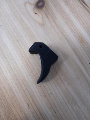 Trigger for Mussys 1911 pistol prop