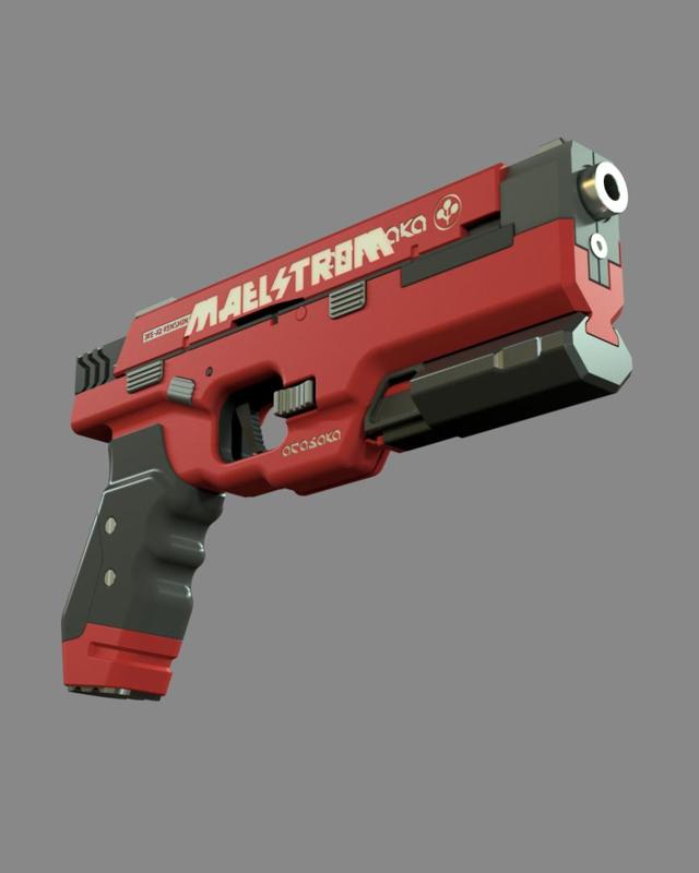 Chaos - Maelstrom Legendary Pistol | Cyberpunk 2077 | Version 2.0