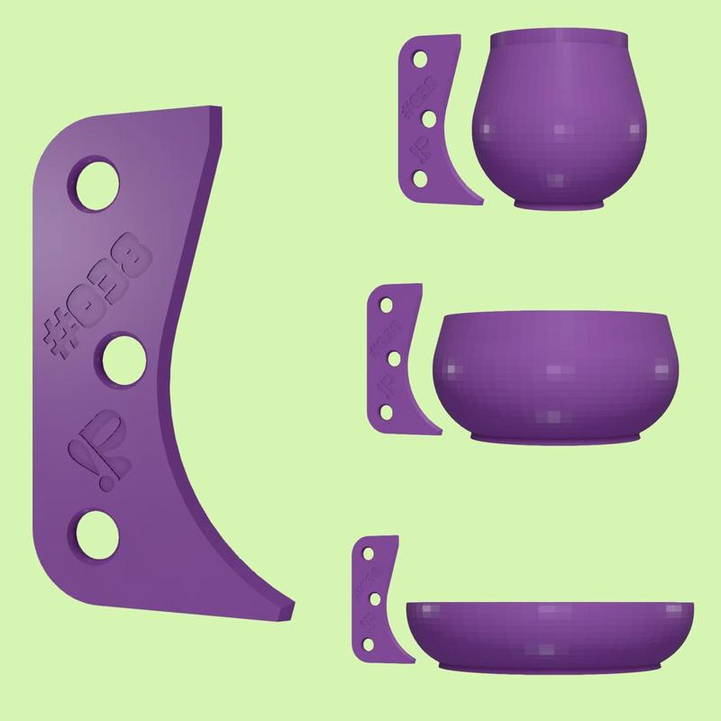 Pottery rib tool #038