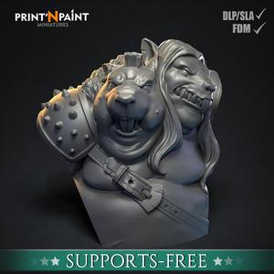 2-Head Ratmen Bust
