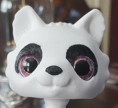 lps husky head remix for chibi bjd body