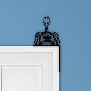 Snake Door Corner Decor