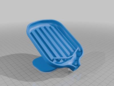 Soap and Sponge Strainers, separated